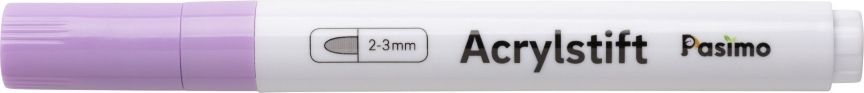 Pasimo 2-3 mm Farbe Hellviolett Einzel Acrylstift