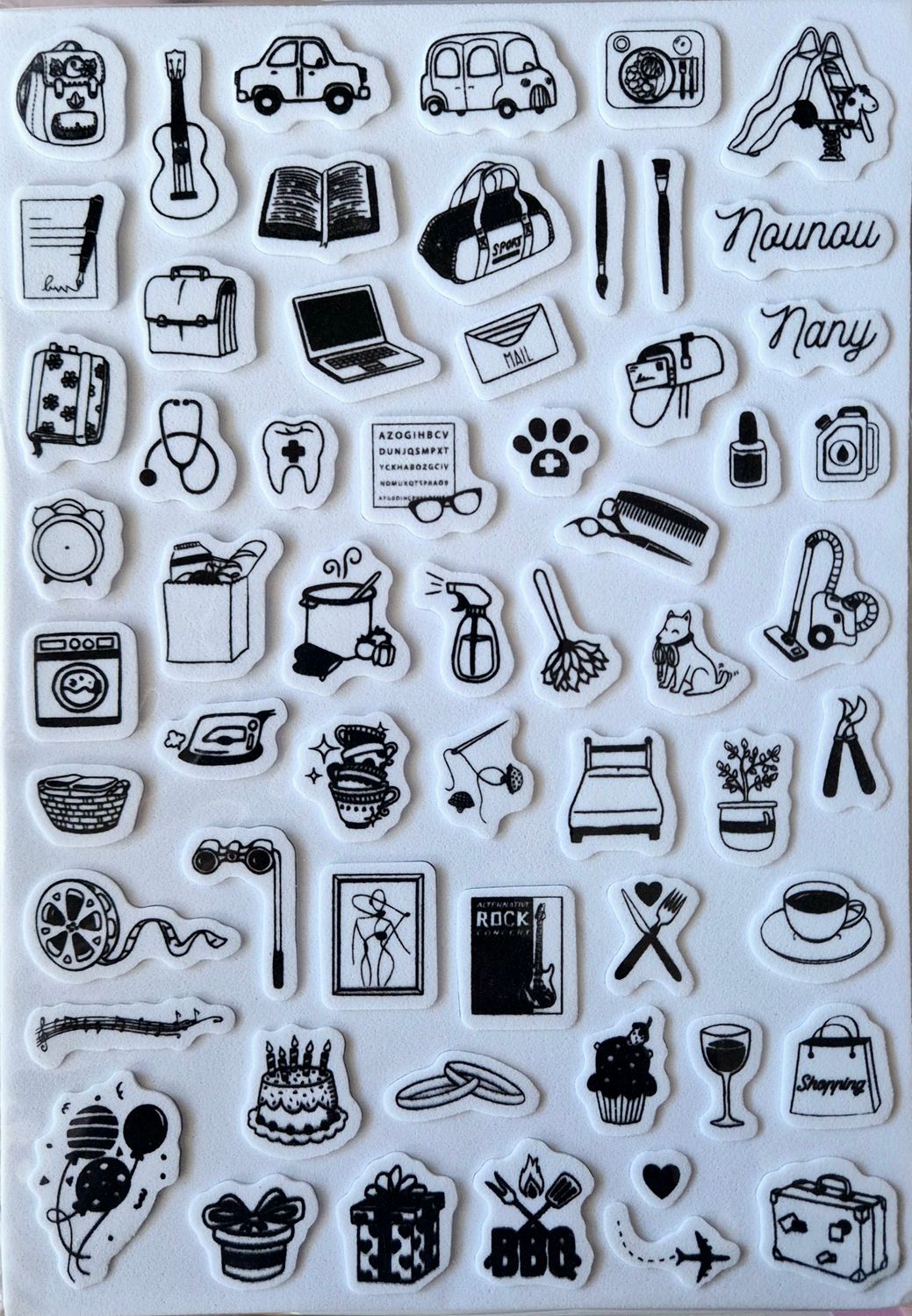 Allerlei kleine Stempel