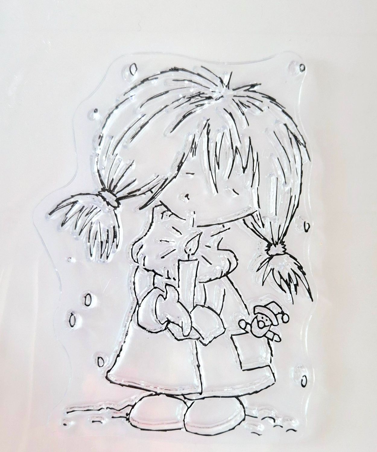 Daisy mit ihrer Kerze