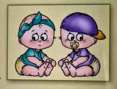 Baby Mädchen und Junge  8 teilig