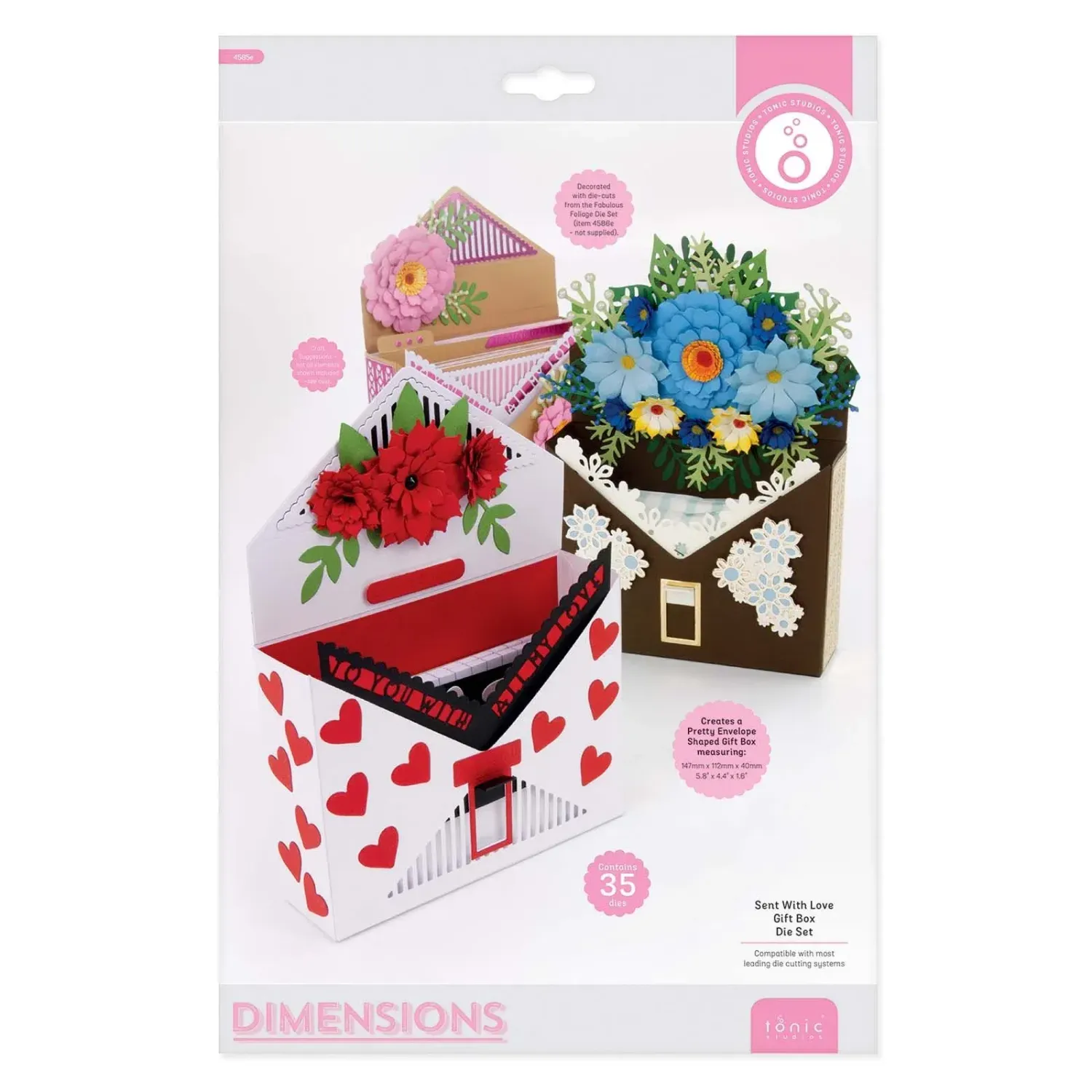 Briefumschlag Geschenkbox  35 tlg.