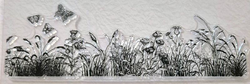 Blumenwiese mit Schmetterlinge