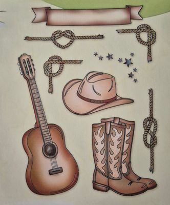 Cowboy und Line Dance