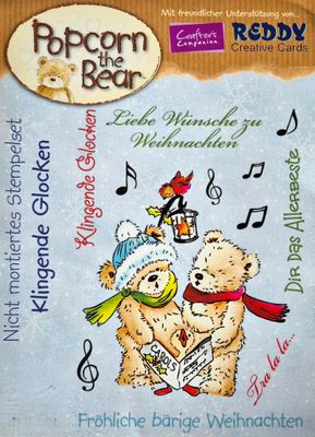 Fröhliche bärige Weihnachten - Popcorn the Bear