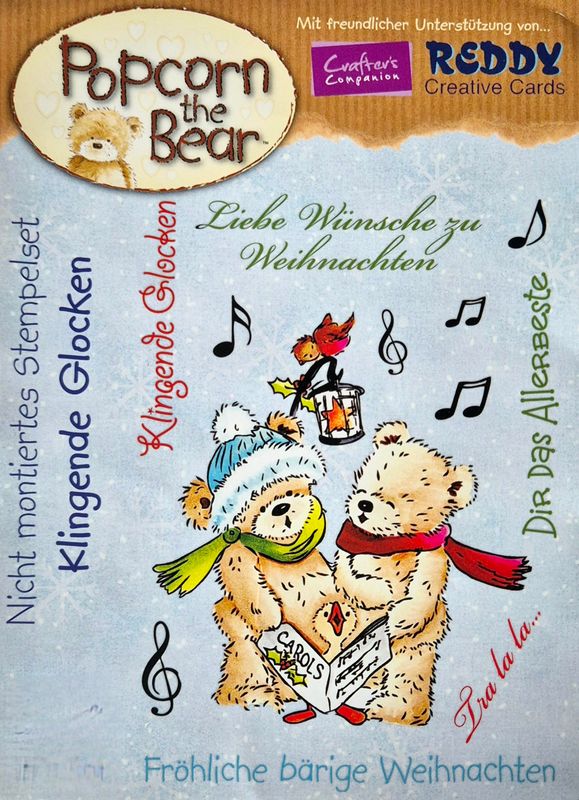 Fröhliche bärige Weihnachten - Popcorn the Bear Fröhliche bärige Weihnachten - Popcorn the Bear