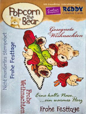Gesegnete Weihnachten - Popcorn the Bear Gesegnete Weihnachten - Popcorn the Bear