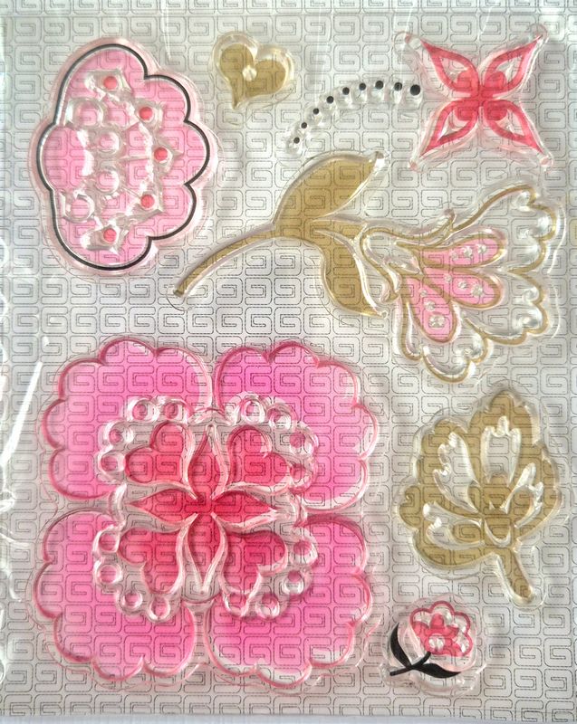 Blüten Stempel Set