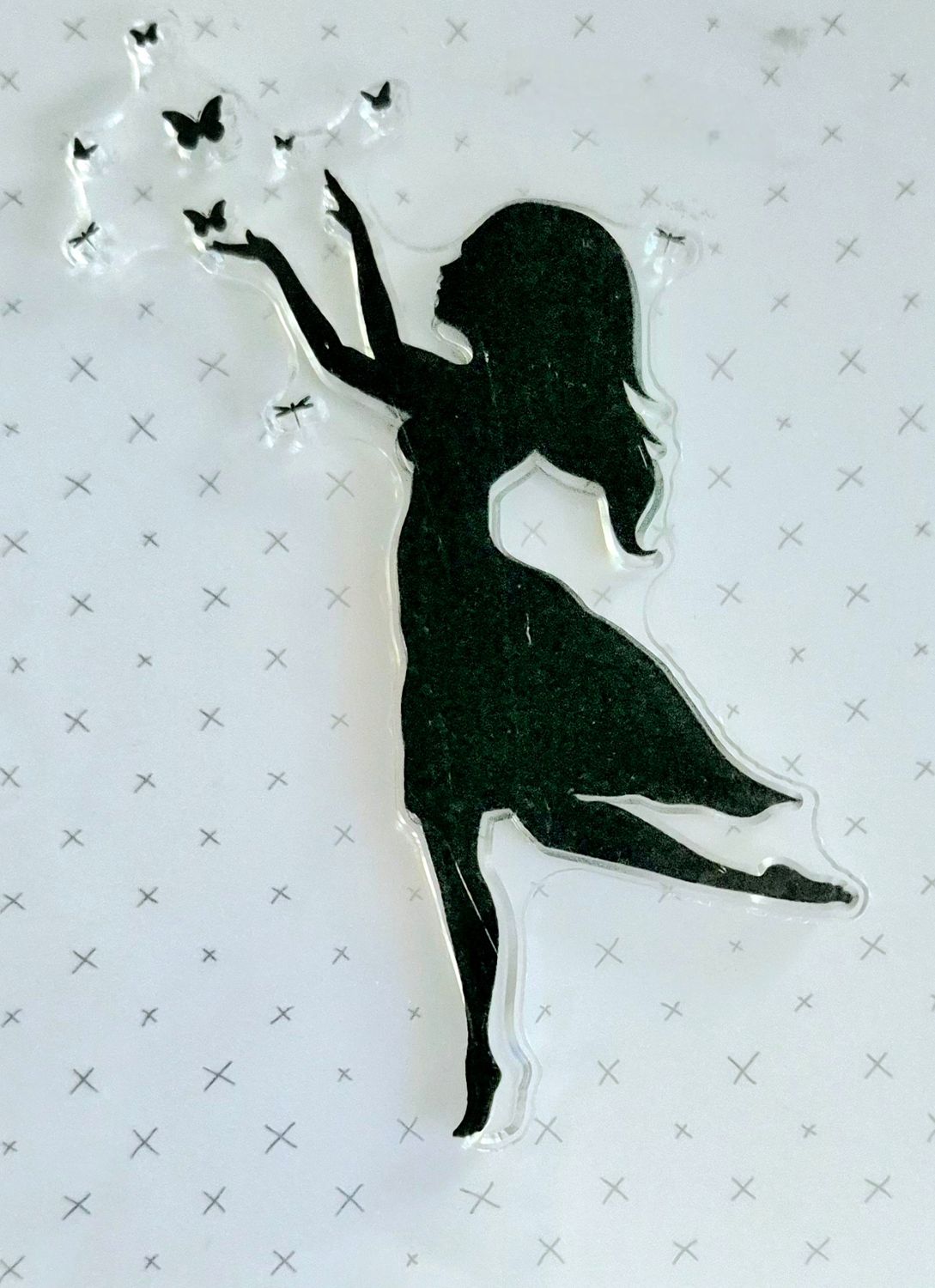 Mädchen mit Schmetterlingen