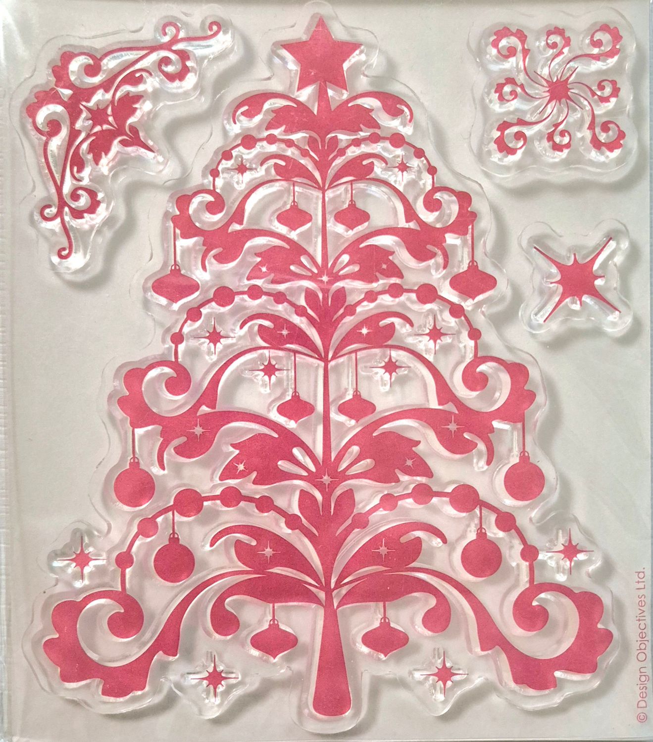 Weihnachtsbaum und Ornamente