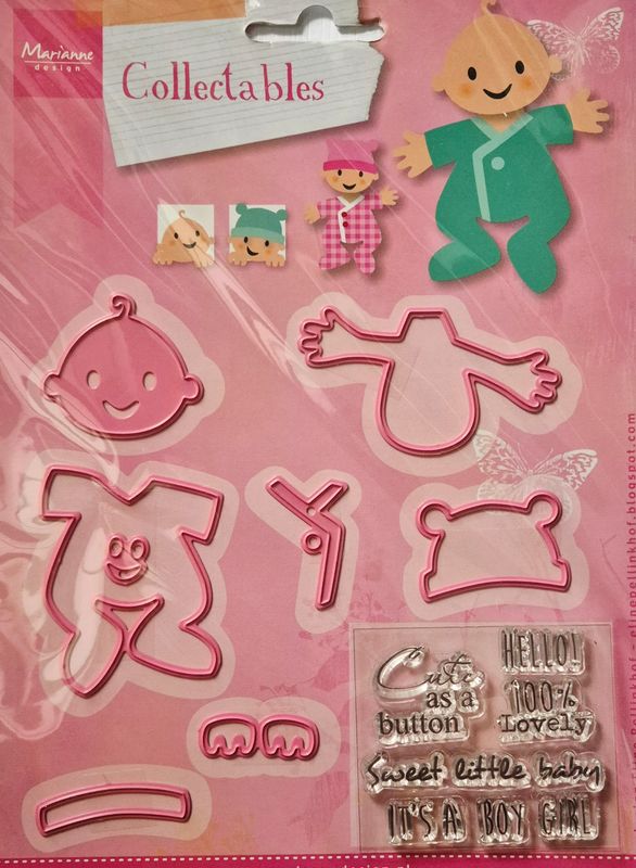 Baby Stanze und Stempel Kombi