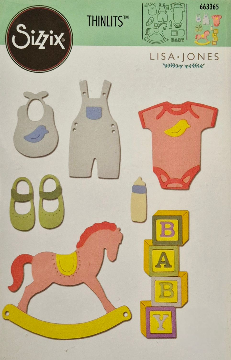 Neues Baby Stanzen Set