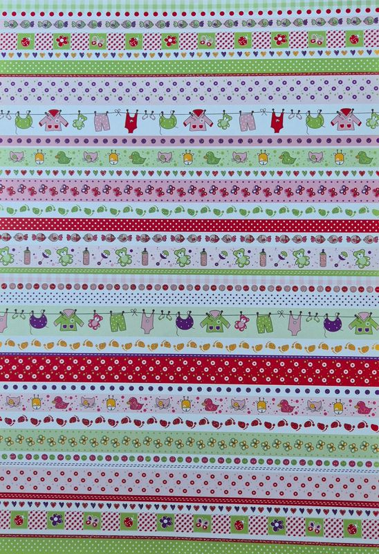 Baby grün/rot Design Papier DinA4 Baby grün/rot Design Papier DinA4