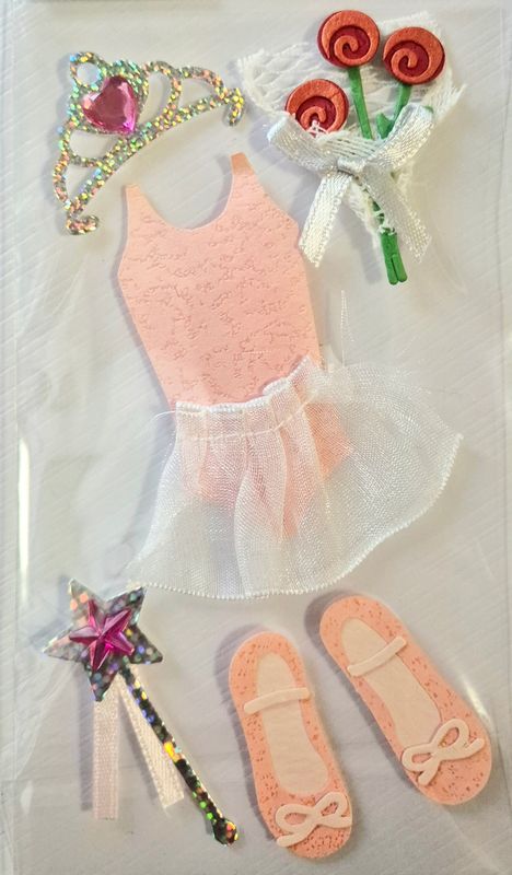 Ballett 3 D Sticker