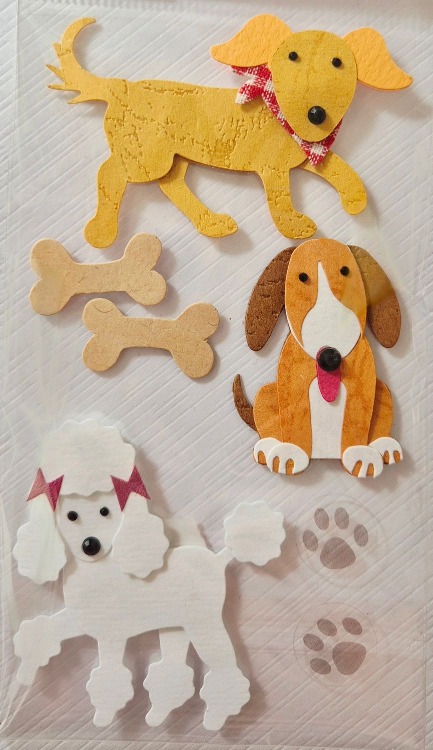 Hunde 3 D Sticker