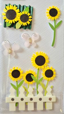 Sonnenblumen 3 D Sticker