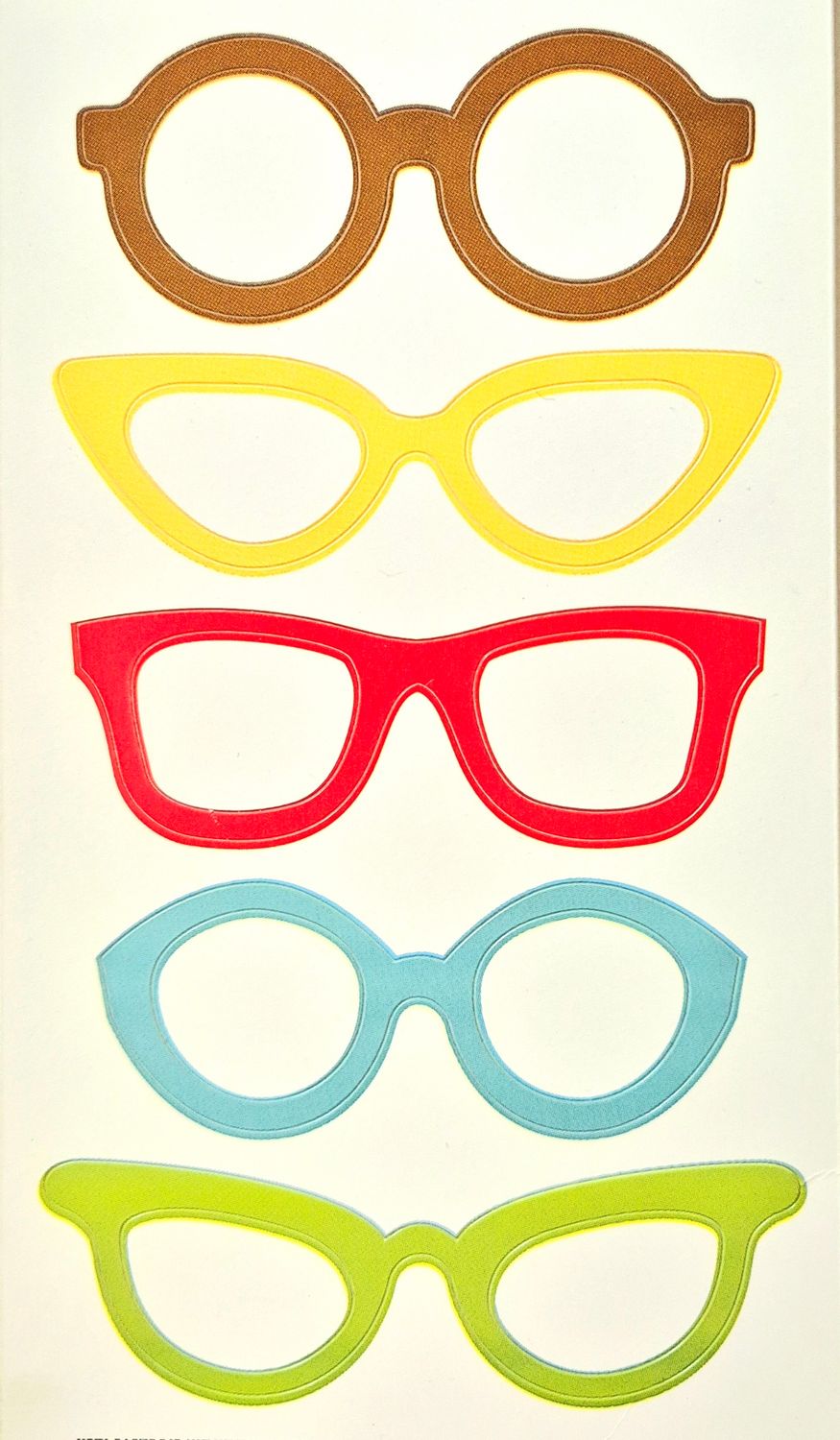 Brille Sticker
