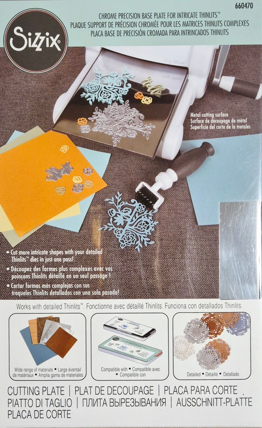 Chrom-Präzisions-Grundplatte - Cutting Plate