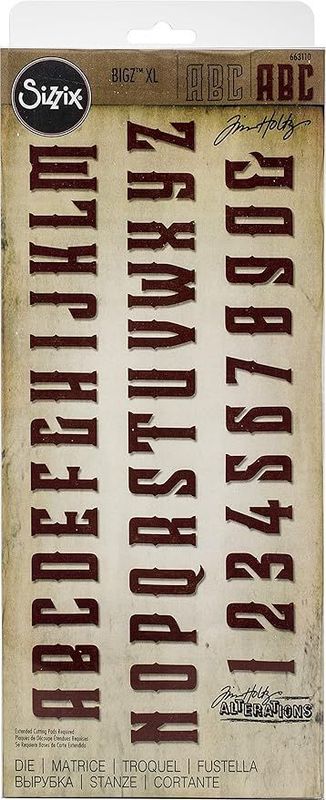 Alphabet Wonderland Sizzix BIGZ XL