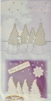 Winter Wald Pop up Stanze