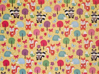 niedliche Waldtiere DinA4 Motivpapier niedliche Waldtiere DinA4 Motivpapier