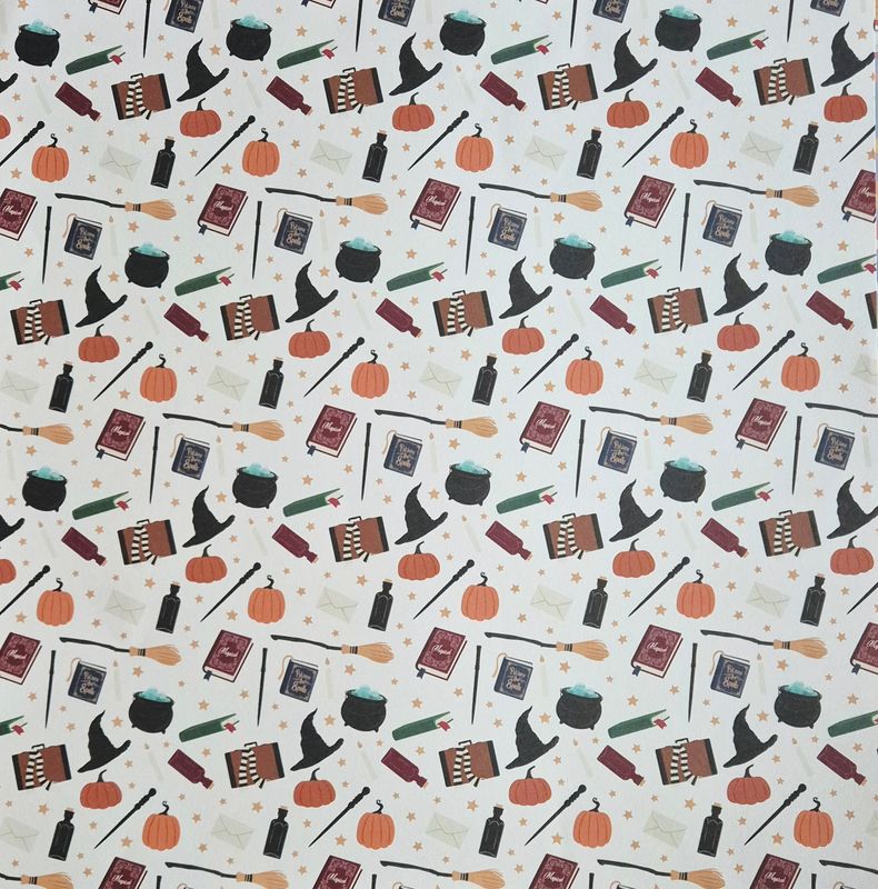 Hexen und Zauberer Scrapbook Papier