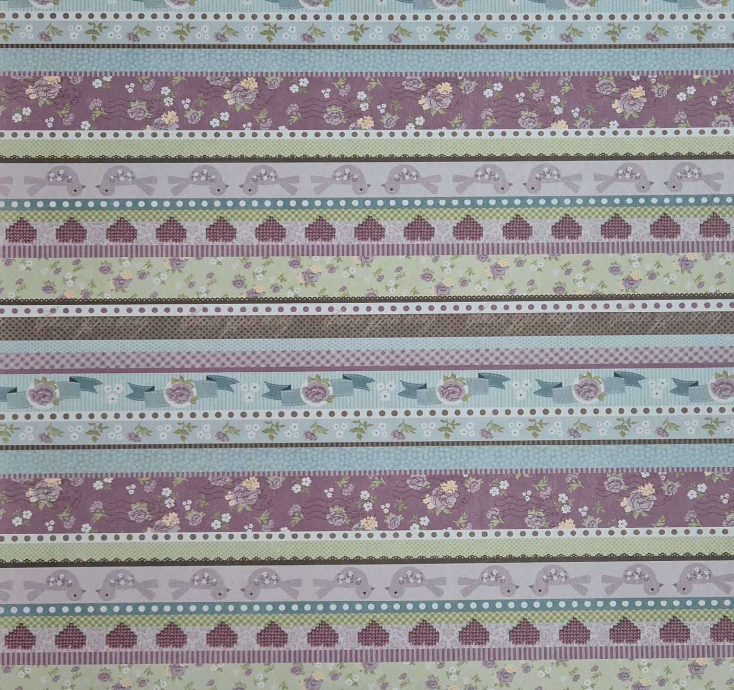 Liebe Grüße Scrapbook Papier