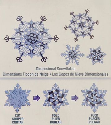 Schneeflocken Shapeabilities Stanze