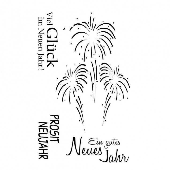 Clearstempel Silvester