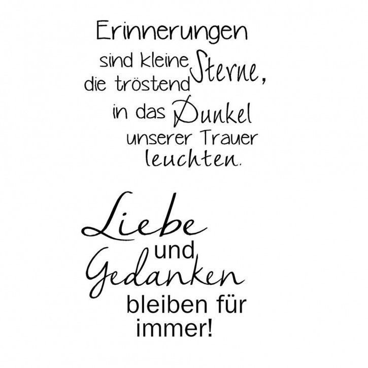 Erinnerungen sind kleine Sterne Stempel Set