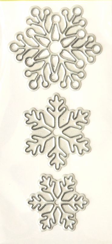 Schneekristalle Stanzen Set