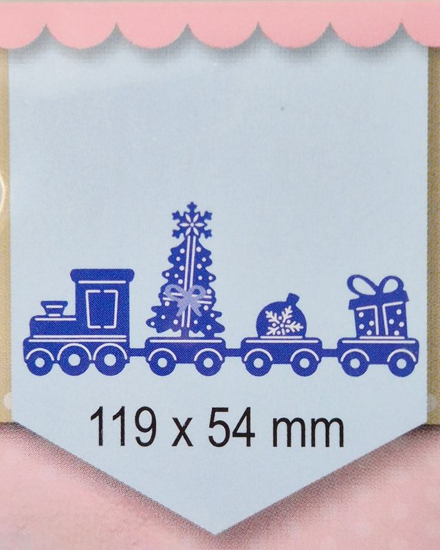 Weihnachtszug Stanze