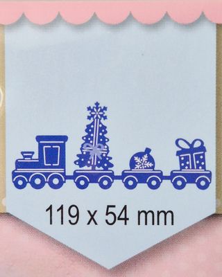 Weihnachtszug Stanze