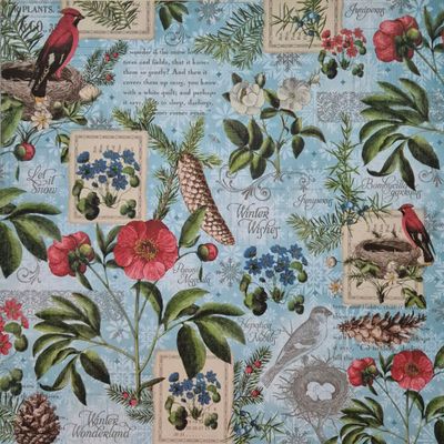 Winter Wonderland Scrapbook Papier