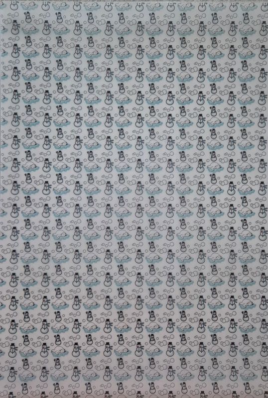 Schneemänner und Eisbären Transparentpapier DinA4 Schneemänner und Eisbären Transparentpapier DinA4