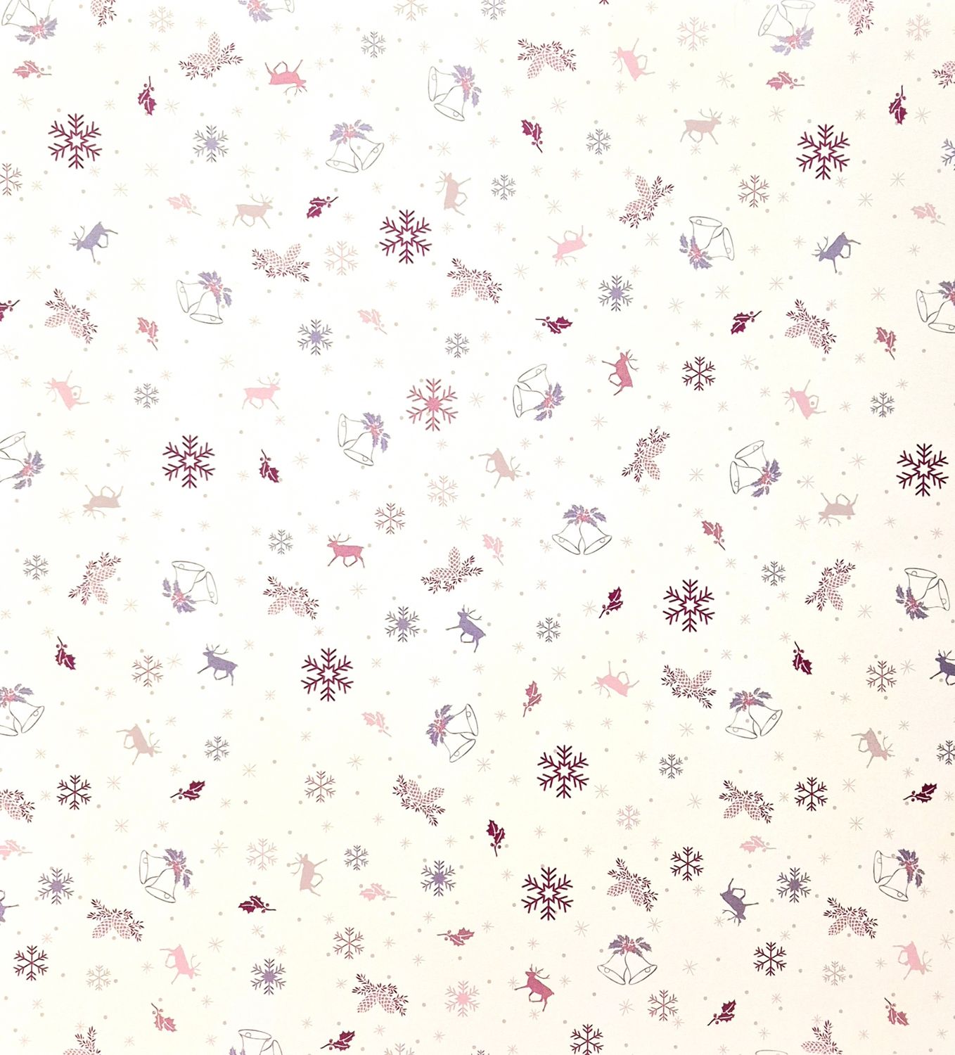 Classic Weihnachten lila Scrapbook Papier