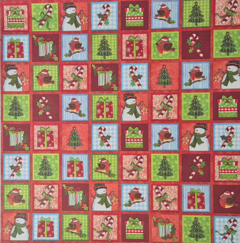 Fröhliche Weihnachten mit Glitter Scrapbook Papier Fröhliche Weihnachten mit Glitter Scrapbook Papier
