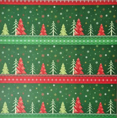 Winterzauber grün Scrapbook Papier Winterzauber grün Scrapbook Papier