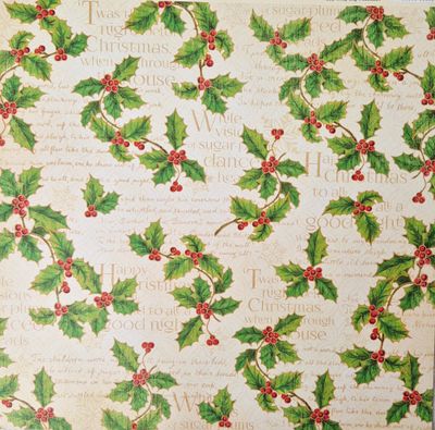 Happy Christmas Scrapbook Papier Happy Christmas Scrapbook Papier