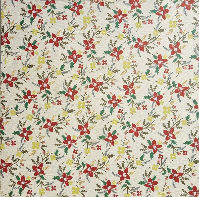 Weihnachtszweige Scrapbook Papier Weihnachtszweige Scrapbook Papier