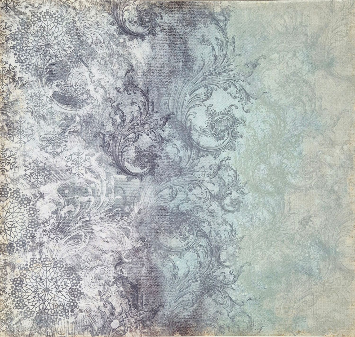 Frozen Scrapbook Papier