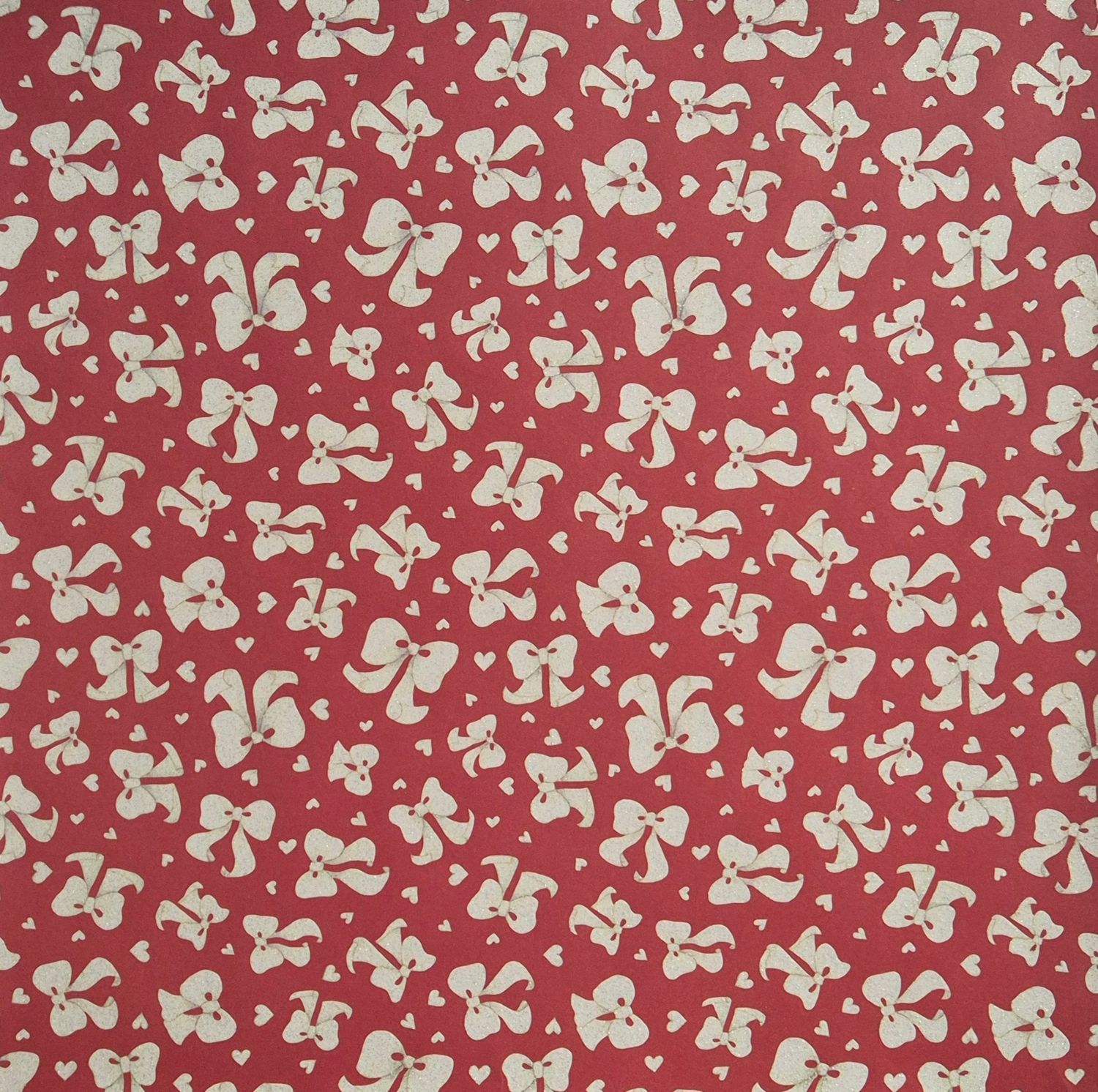 Glitzernde Schleifen Scrapbook Papier