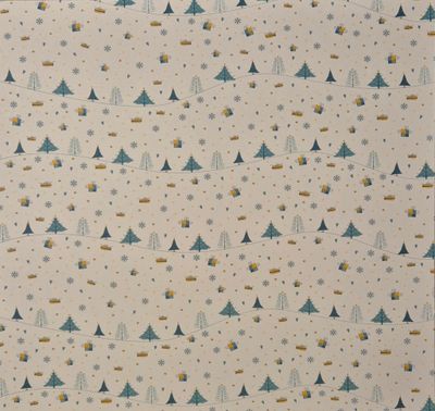 Tannen und Päckchen Scrapbook Papier