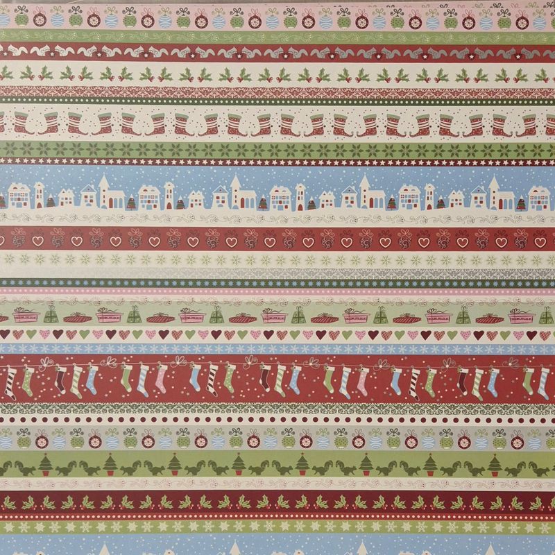 Weihnachtsallerlei Scrapbook Papier Weihnachtsallerlei Scrapbook Papier