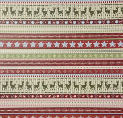 Winterzauber rot/grün Scrapbook Papier