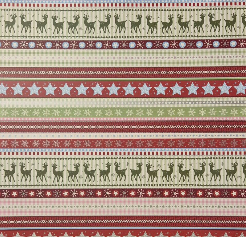 Winterzauber rot/grün Scrapbook Papier Winterzauber rot/grün Scrapbook Papier