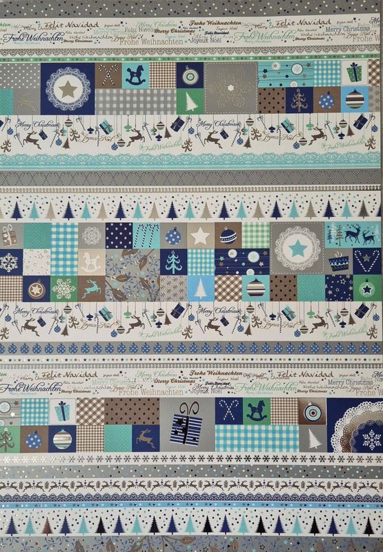 Fröhliche Weihnachten Silber foliert DinA4 Fröhliche Weihnachten Silber foliert DinA4