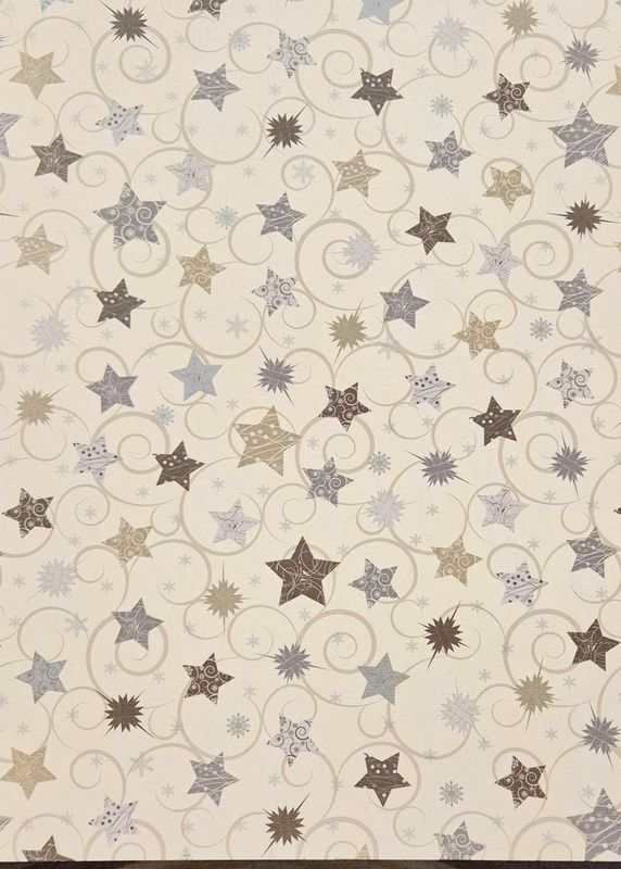 Sterne und Schnörkel Eierschale DinA4 Sterne und Schnörkel Eierschale DinA4