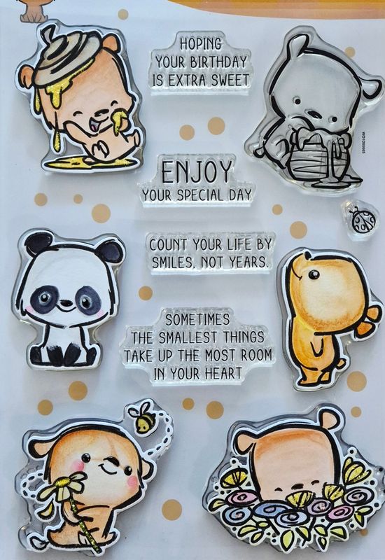 süßer Bär Stempelset