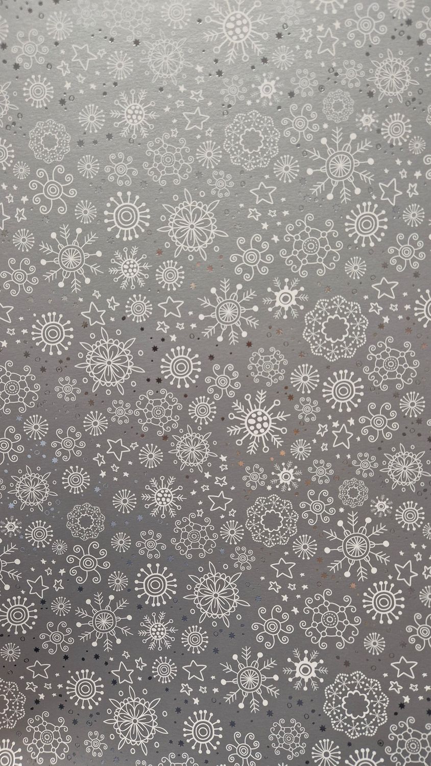 Eiskristalle Silber foliert DinA4 Eiskristalle Silber foliert DinA4