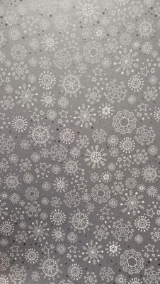 Eiskristalle Silber foliert DinA4 Eiskristalle Silber foliert DinA4